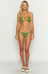 Yamba Green Crochet Bikini Bottom